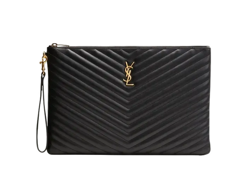 Cassandra Metalasse Document Holder In Leather